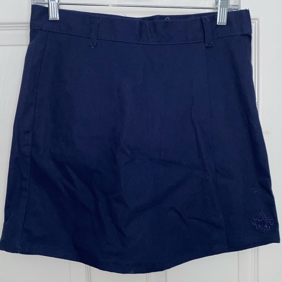 Boy Scouts of America - Cub Scouts Uniform Blue Skort Girls Size 12 EUC - Picture 2 of 6